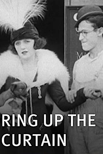Movie poster for Ring Up the Curtain (1919)