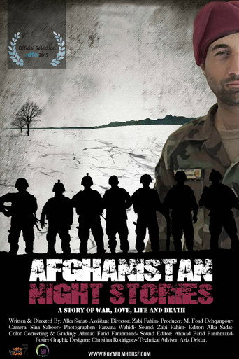 Movie poster for Afghanistan Night Stories (2015)