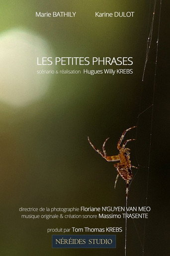 Movie poster for Les petites phrases