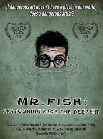 Movie poster for Mr. Fish: Cartooning from the Deep End (2017)