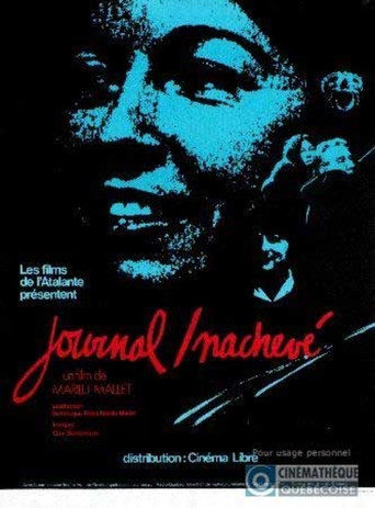 Movie poster for Unfinished Diary (1982)