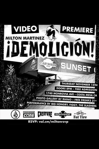 Movie poster for Volcom - Milton Martinez's ¡DEMOLICIÓN! (2019)