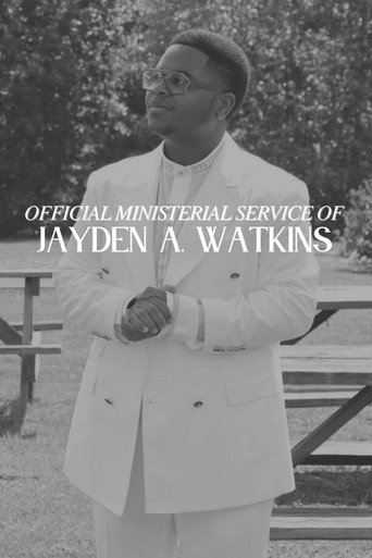 Movie poster for Official Ministerial Service of Jayden A. Watkins (2023)
