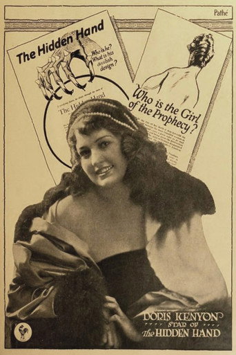 Movie poster for The Hidden Hand (1917)