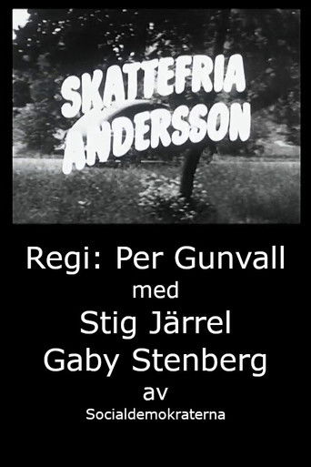 Skattefria Andersson poster