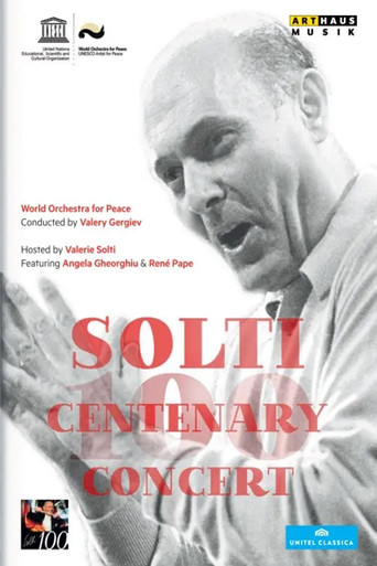 Movie poster for Solti Centenary Concert (2013)