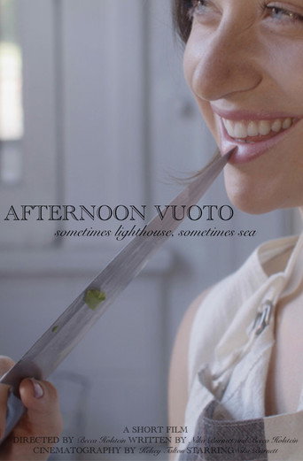 Movie poster for Afternoon Vuoto: Sometimes Lighthouse Sometimes Sea (2022)