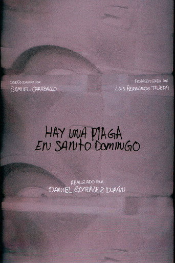 Movie poster for There is a plague in Santo Domingo (2023)