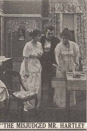 Movie poster for The Misjudged Mr. Hartley (1915)