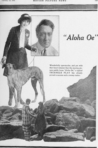 Movie poster for Aloha Oe (1915)