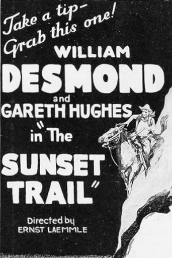 Movie poster for The Sunset Trail (1924)