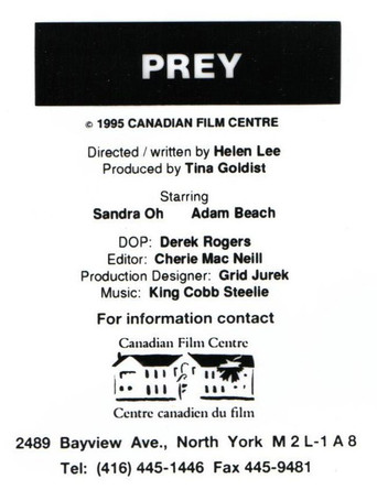 Movie poster for Prey (1995)