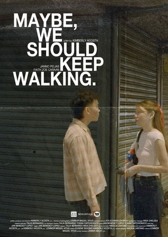 Movie poster for Maybe, we should keep walking.