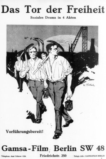 Movie poster for Das Tor der Freiheit (1919)