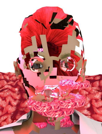 Movie poster for Pink Slime Caesar Shift (2018)