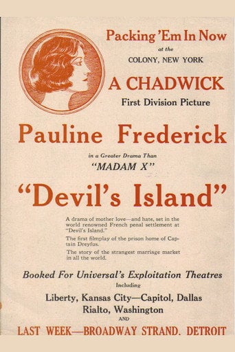 Movie poster for Devil's Island (1926)