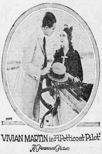 Movie poster for A Petticoat Pilot (1918)