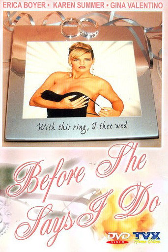 Movie poster for Before She Says 'I Do' (1984)