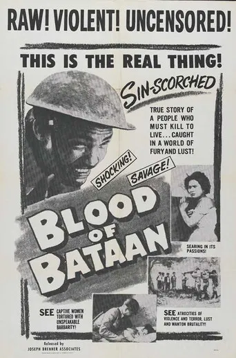Movie poster for Blood of Bataan (1953)