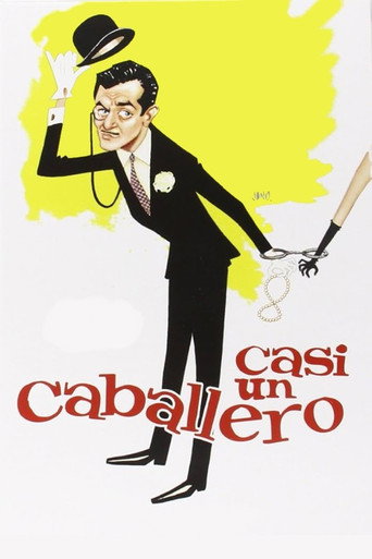 Casi un caballero poster
