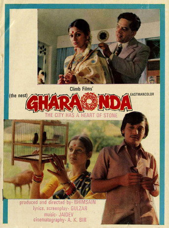 Movie poster for Gharaonda (1977)