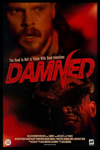 Movie poster for Damned (2024)