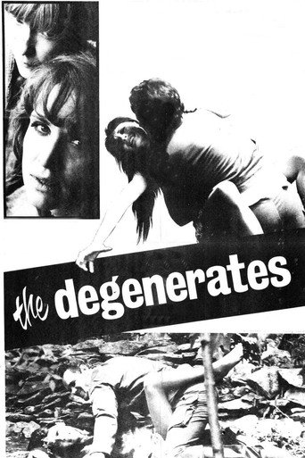 Movie poster for The Degenerates (1966)