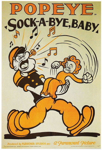 Movie poster for Sock-a-Bye, Baby (1934)