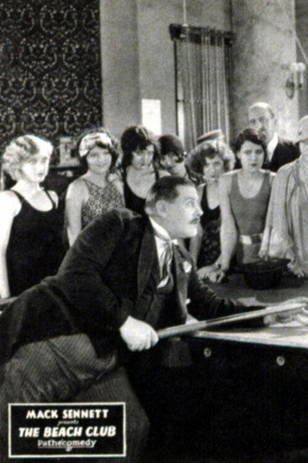 Movie poster for The Beach Club (1928)