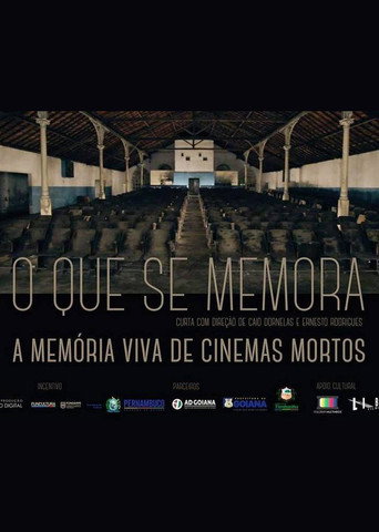 Movie poster for O que se memora (2014)