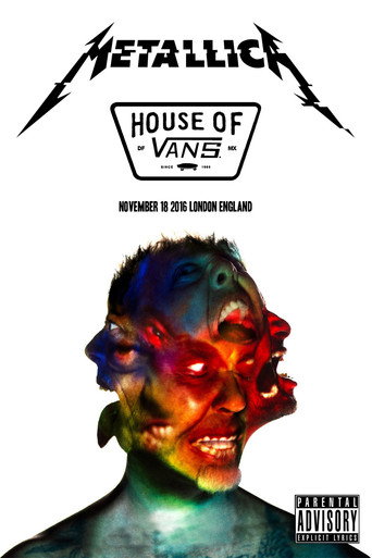 Movie poster for Metallica: Live from The House of Vans (2016)