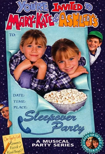 Movie poster for You're Invited to Mary-Kate & Ashley's Sleepover Party (1995)
