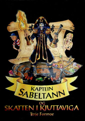 Kaptein Sabeltann og Skatten i Kjuttaviga poster