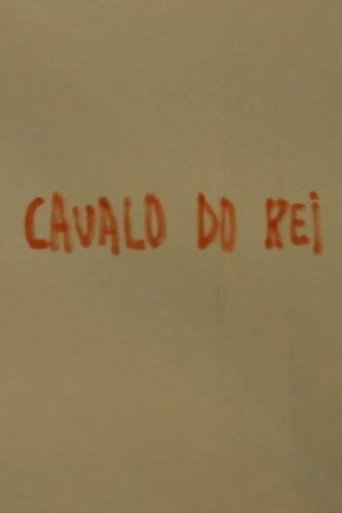 Movie poster for O cavalo do rei