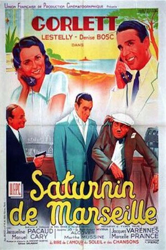 Movie poster for Saturnin de Marseille (1941)