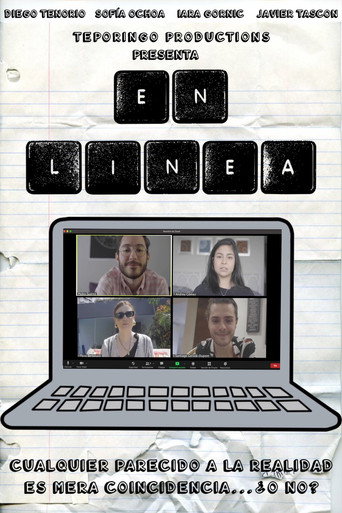 Movie poster for En línea (2022)