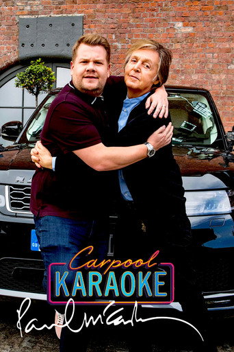 Movie poster for Carpool Karaoke: When Corden Met McCartney Live From Liverpool (2018)