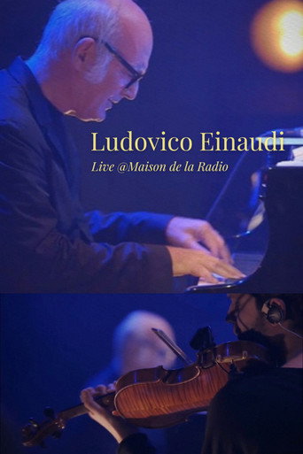 Movie poster for Ludovico Einaudi - Live @Maison de la Radio (2022)