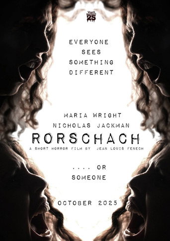 Movie poster for RORSCHACH (2025)
