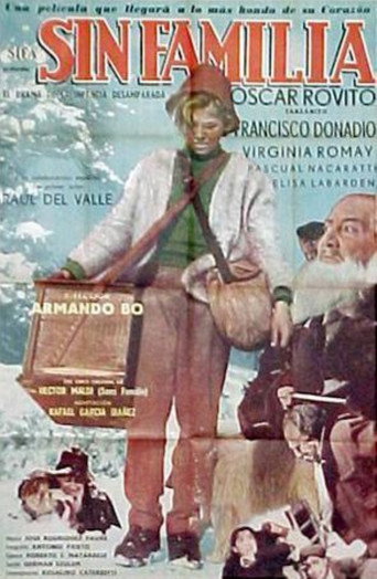 Movie poster for Sin familia (1958)