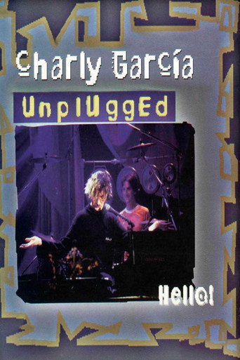 Charly García: Hello! MTV Unplugged poster