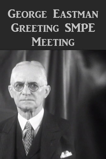 Movie poster for George Eastman Greeting SMPE (1930)