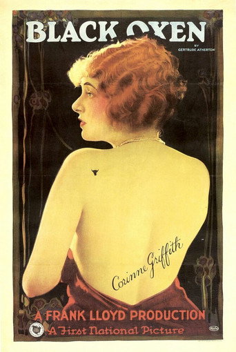 Movie poster for Black Oxen (1923)