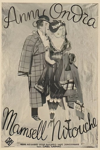 Movie poster for Mamsell Nitouche (1931)