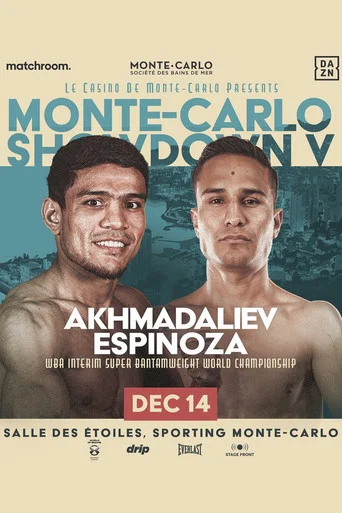 Movie poster for Murodjon Akhmadaliev vs. Ricardo Espinoza (2024)