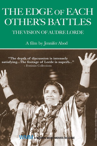 Movie poster for The Edge of Each Other's Battles: The Vision of Audre Lorde (2003)