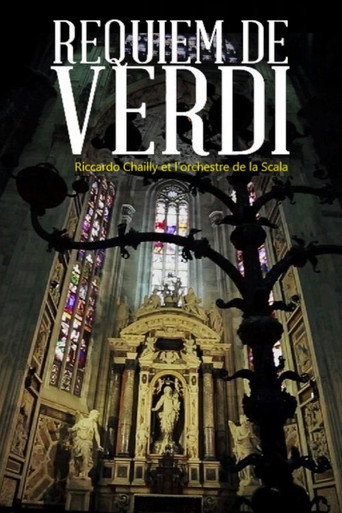 Movie poster for Requiem de Verdi au Dôme de Milan (2020)