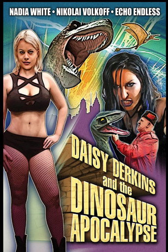 Movie poster for Daisy Derkins and the Dinosaur Apocalypse (2021)