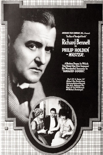 Movie poster for Philip Holden - Waster (1916)