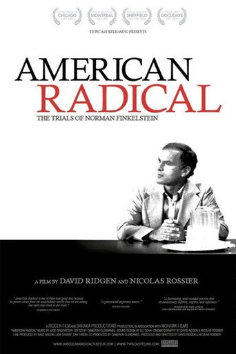 Movie poster for American Radical: The Trials of Norman Finkelstein (2009)